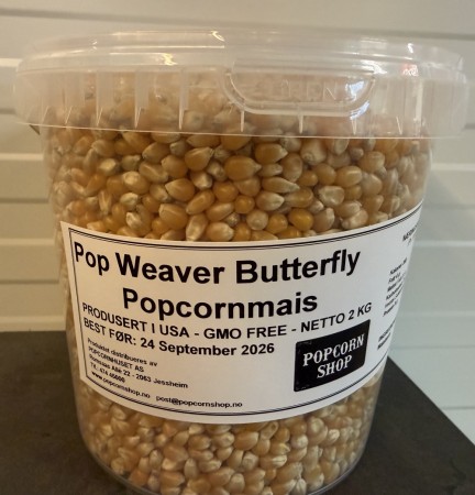 PopWeaver 2 KG Butterfly mais